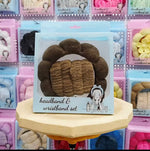 Spa Headband & Matching Wristband Set