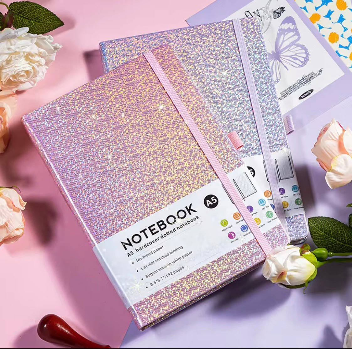 Glam A5 Hardcover Journal Notebook