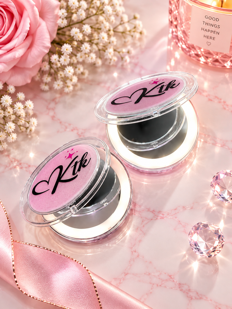 Led Compact Mirror
