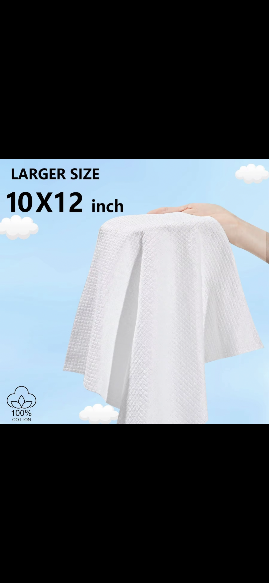 XL Facial Towels
