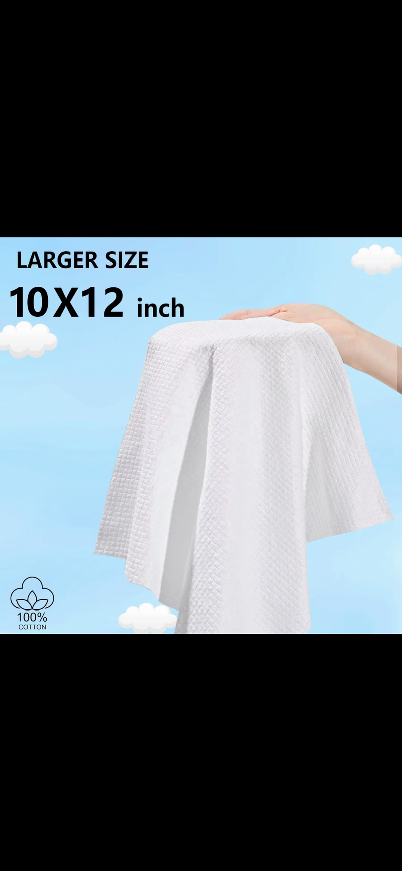 XL Facial Towels