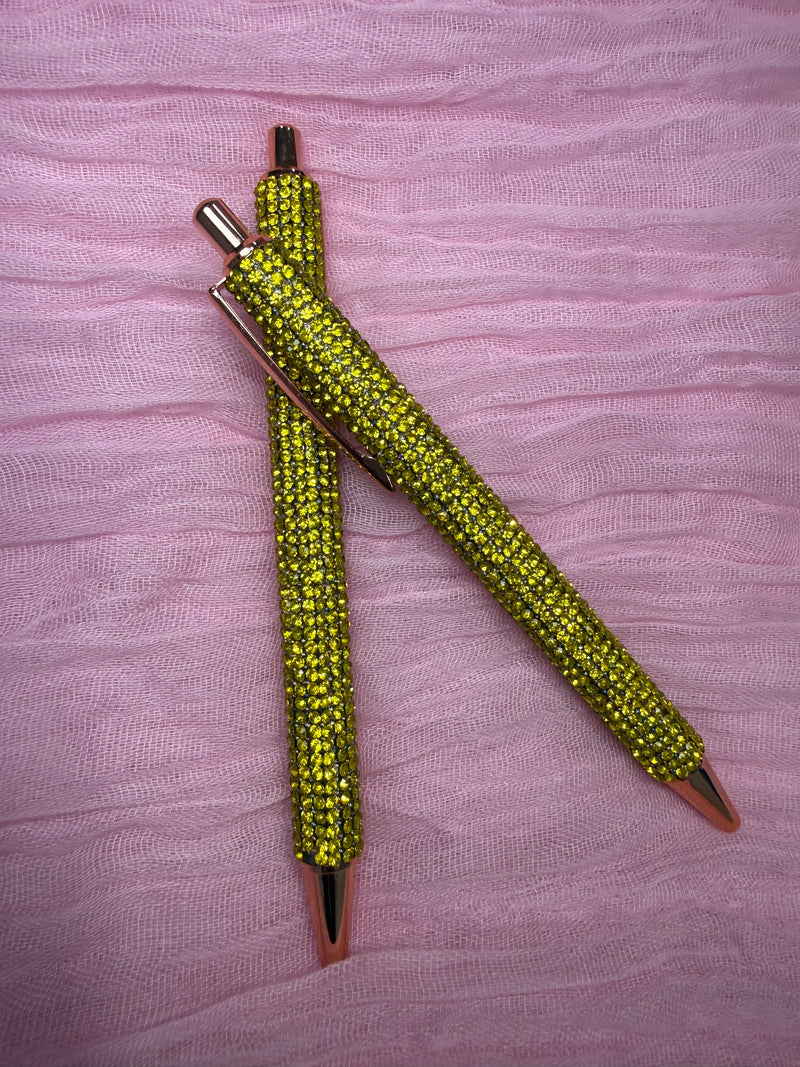 Rhinestone Glam Ballpoint Pen